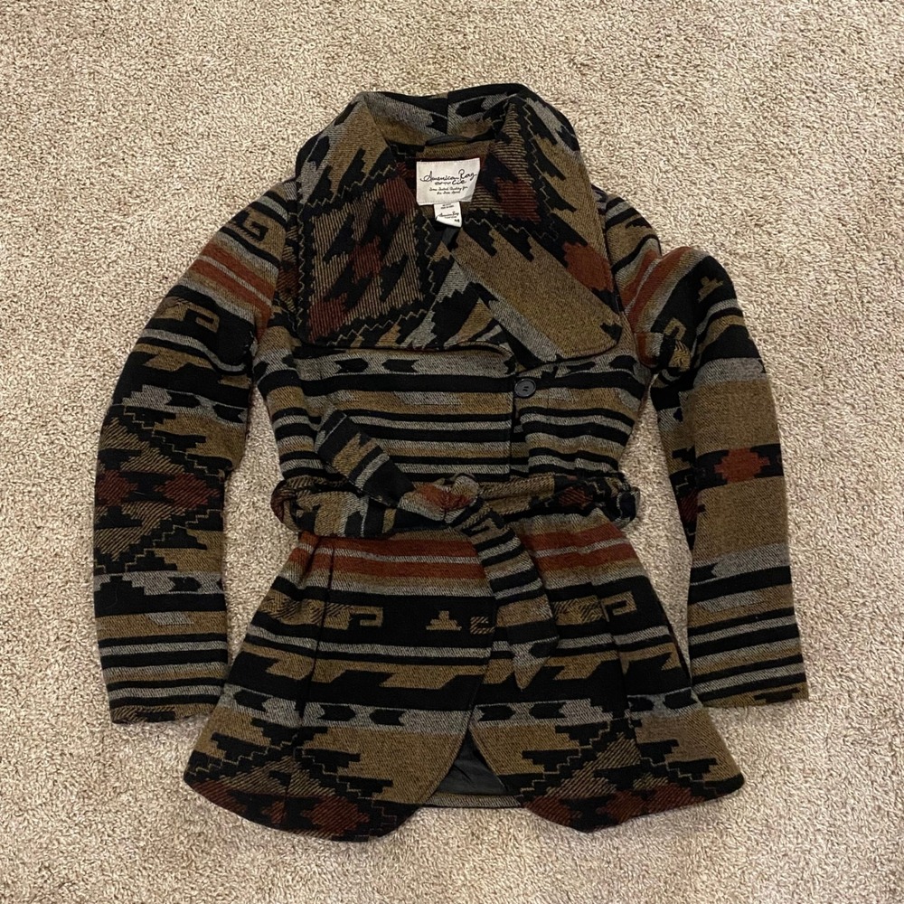 American Rag Western Wrap Coat Size Medium